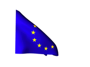 European Union 180 animated flag gifs